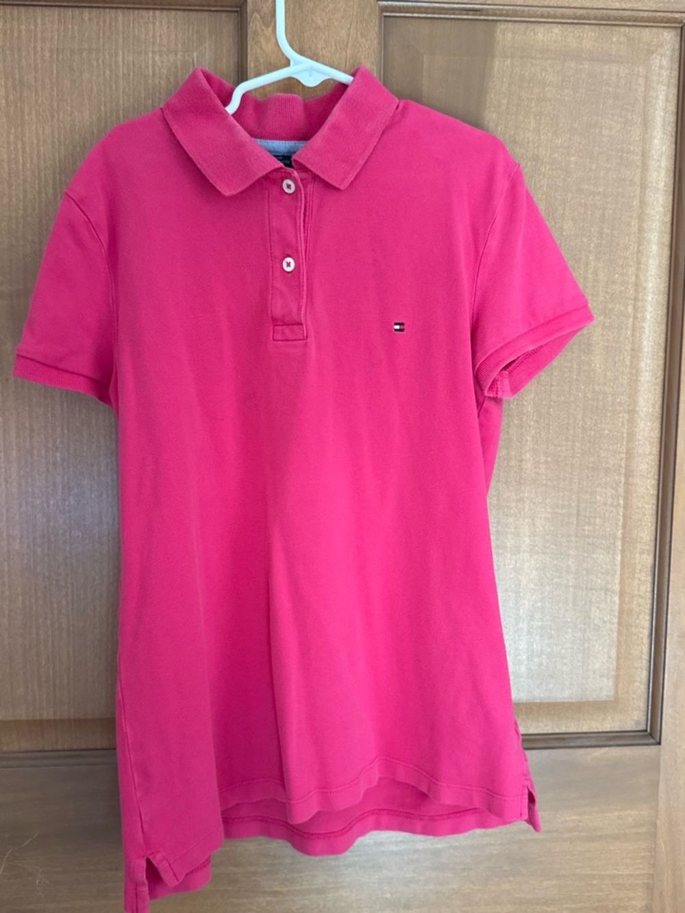 Tommy Hilfiger Hot Pink Polo Shirt